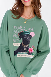 Pearls Before Walkies Sweatshirt